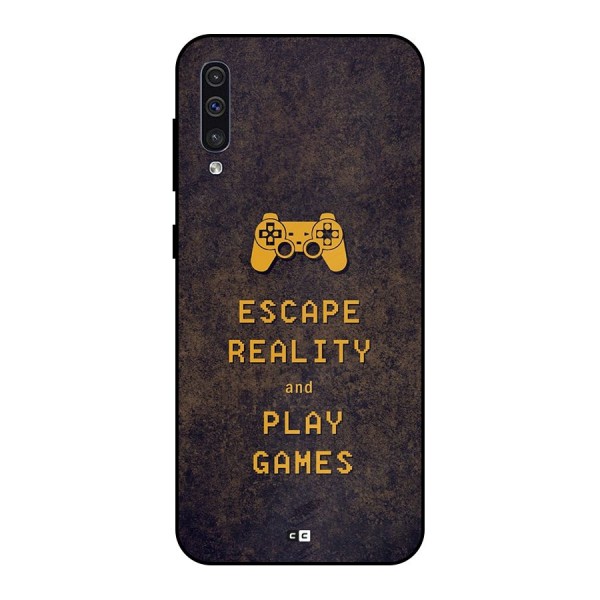 Escape Reality Metal Back Case for Galaxy A50