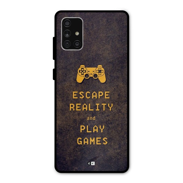 Escape Reality Metal Back Case for Galaxy A71