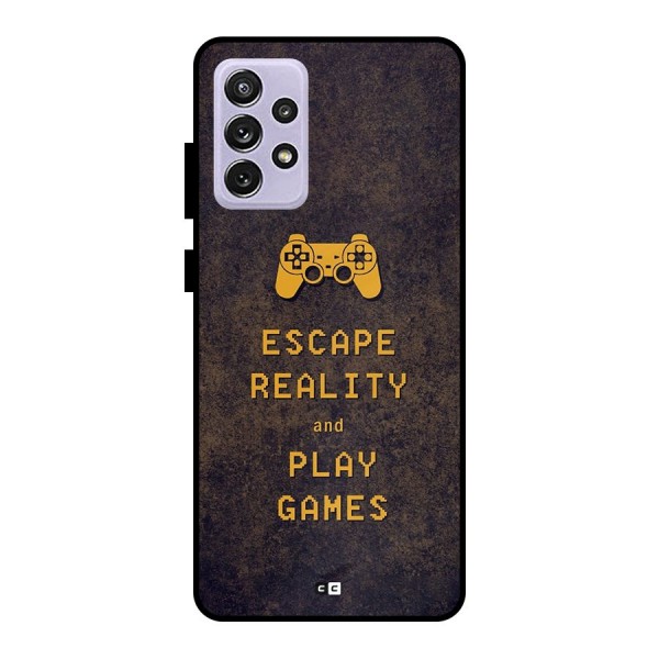 Escape Reality Metal Back Case for Galaxy A72