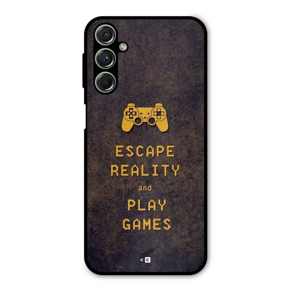 Escape Reality Metal Back Case for Galaxy F34