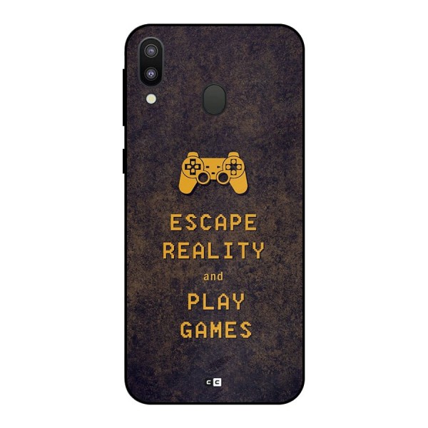 Escape Reality Metal Back Case for Galaxy M20