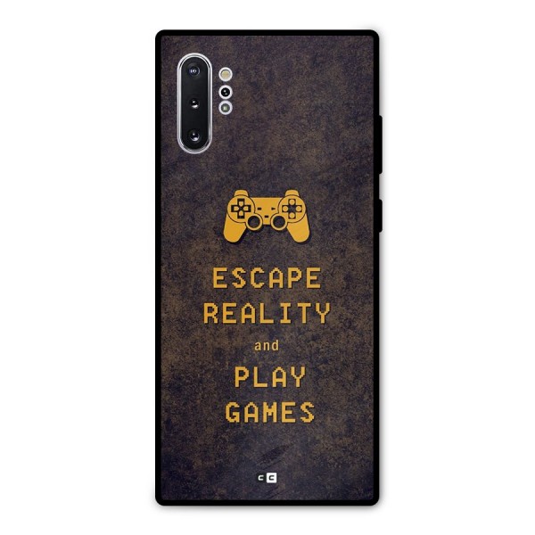 Escape Reality Metal Back Case for Galaxy Note 10 Plus