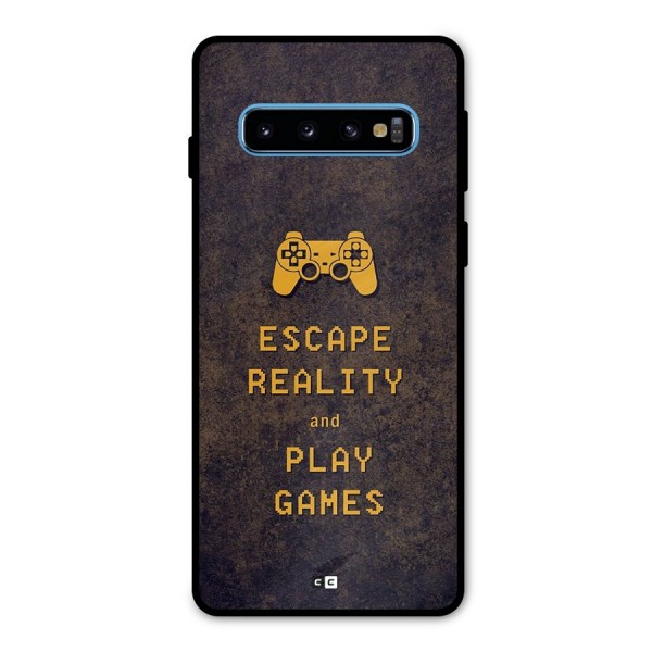 Escape Reality Metal Back Case for Galaxy S10