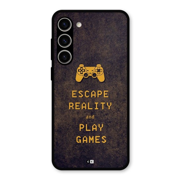 Escape Reality Metal Back Case for Galaxy S23 Plus