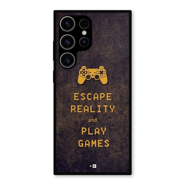 Escape Reality Metal Back Case for Galaxy S23 Ultra