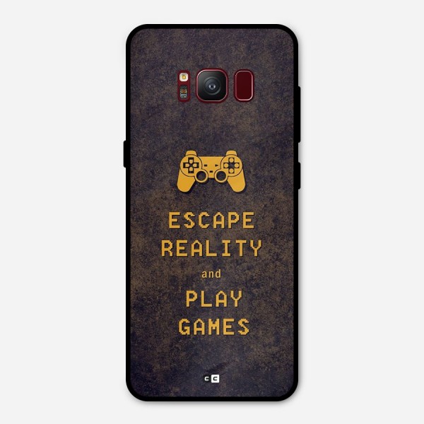 Escape Reality Metal Back Case for Galaxy S8