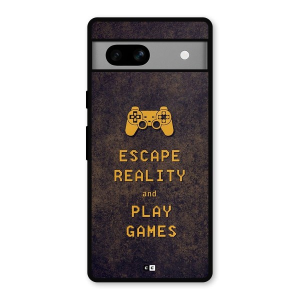 Escape Reality Metal Back Case for Google Pixel 7a