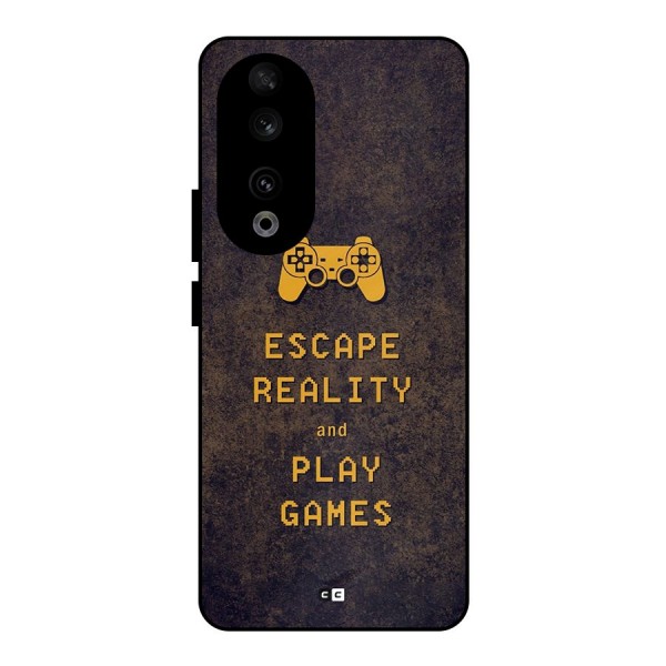 Escape Reality Metal Back Case for Honor 90