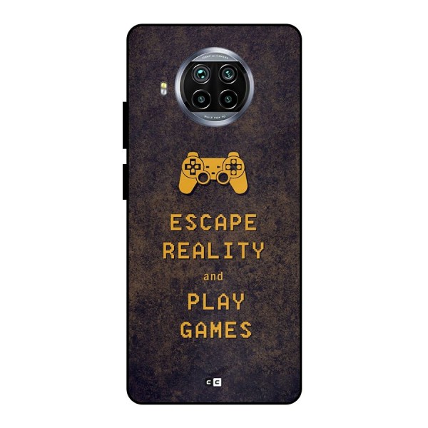 Escape Reality Metal Back Case for Mi 10i