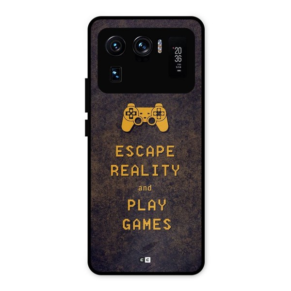 Escape Reality Metal Back Case for Mi 11 Ultra