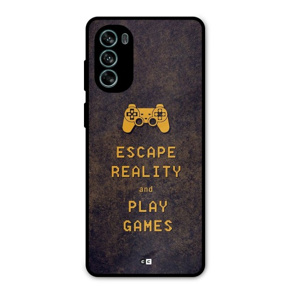 Escape Reality Metal Back Case for Moto G62