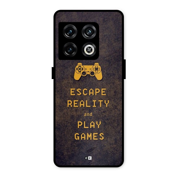 Escape Reality Metal Back Case for OnePlus 10 Pro 5G