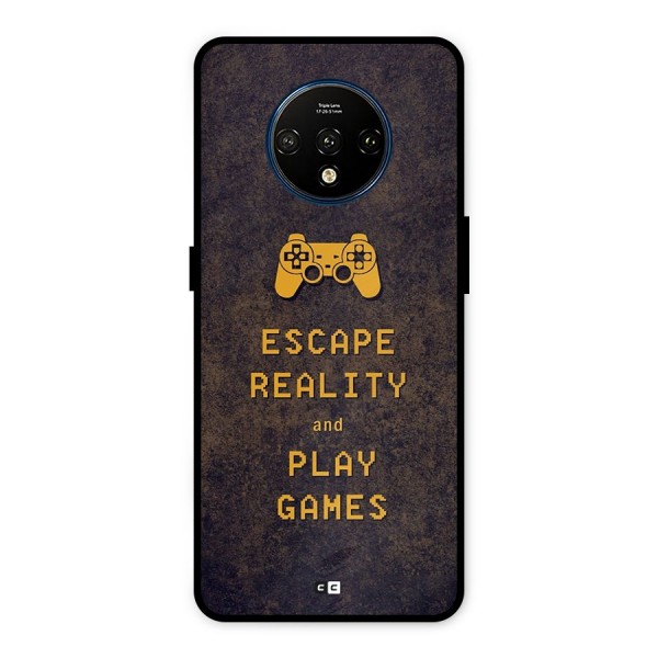 Escape Reality Metal Back Case for OnePlus 7T