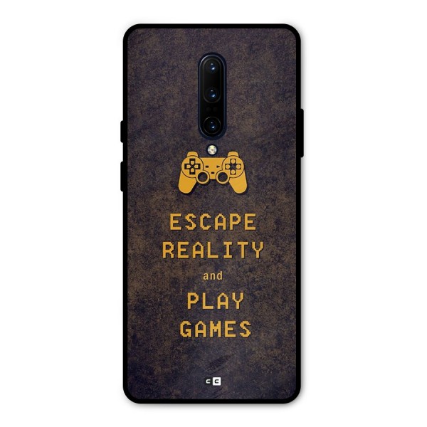 Escape Reality Metal Back Case for OnePlus 7 Pro