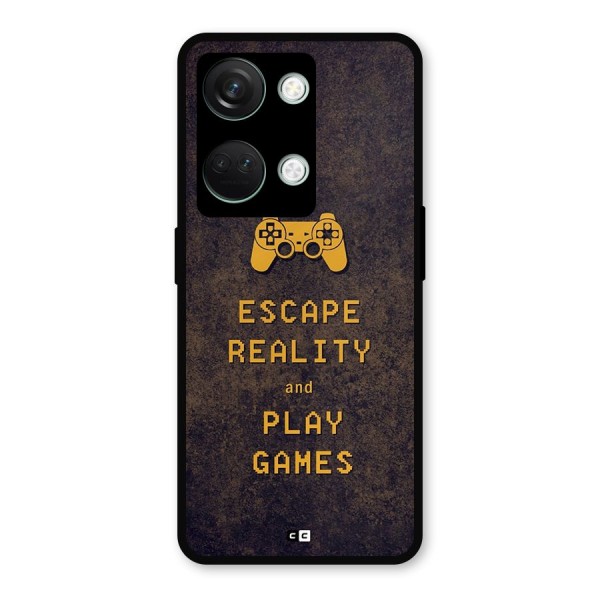 Escape Reality Metal Back Case for OnePlus Nord 3