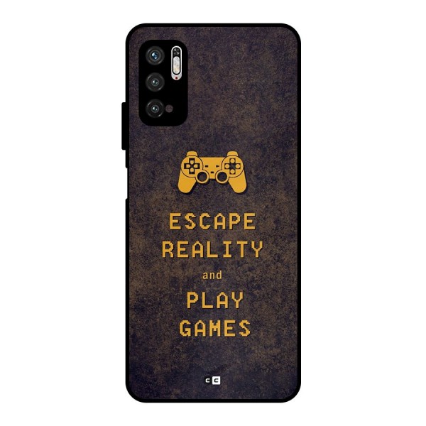 Escape Reality Metal Back Case for Poco M3 Pro 5G