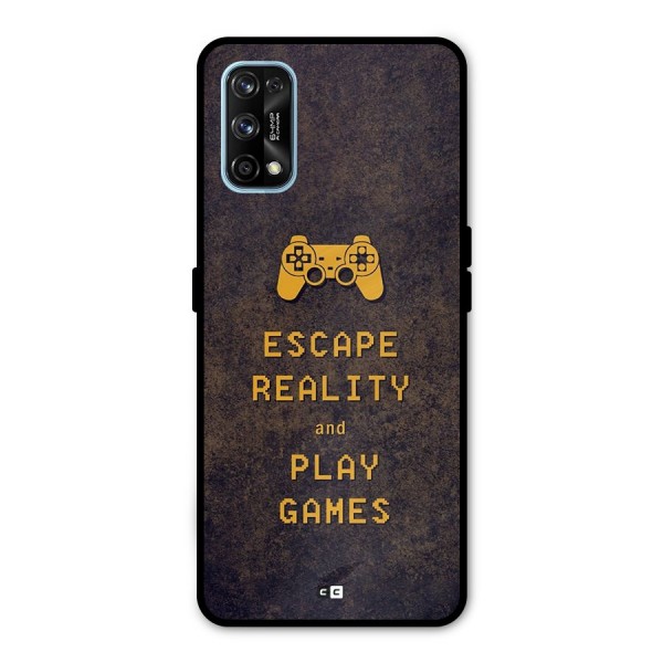 Escape Reality Metal Back Case for Realme 7 Pro