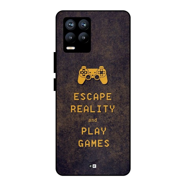 Escape Reality Metal Back Case for Realme 8