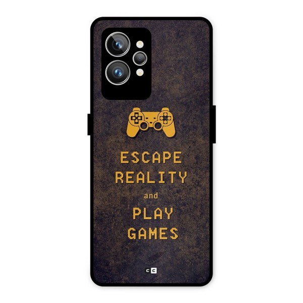 Escape Reality Metal Back Case for Realme GT2 Pro