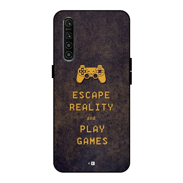 Escape Reality Metal Back Case for Realme XT