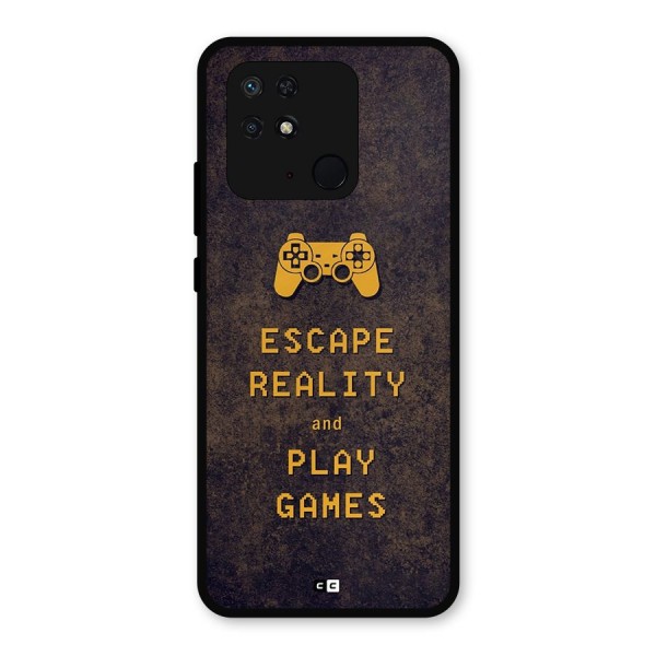 Escape Reality Metal Back Case for Redmi 10