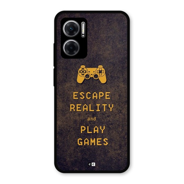 Escape Reality Metal Back Case for Redmi 11 Prime 5G