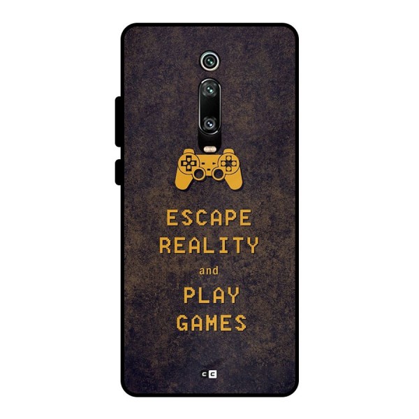 Escape Reality Metal Back Case for Redmi K20 Pro