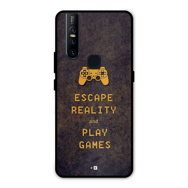 Escape Reality Metal Back Case for Vivo V15