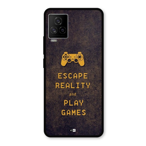 Escape Reality Metal Back Case for iQOO 7 Legend 5G