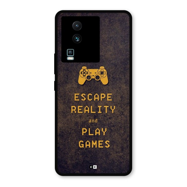 Escape Reality Metal Back Case for iQOO Neo 7