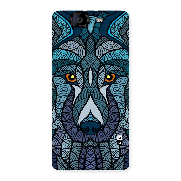 Ethnic Wolf Art Illustration Back Case for Canvas Knight A350