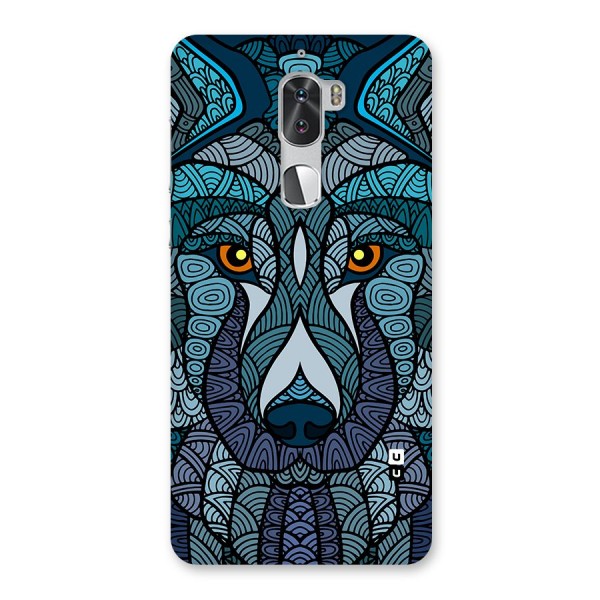 Ethnic Wolf Art Illustration Back Case for Coolpad Cool 1