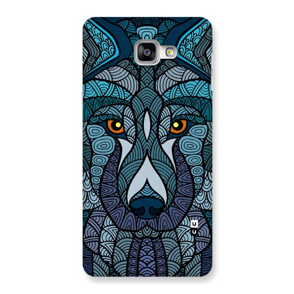 Ethnic Wolf Art Illustration Back Case for Galaxy A9