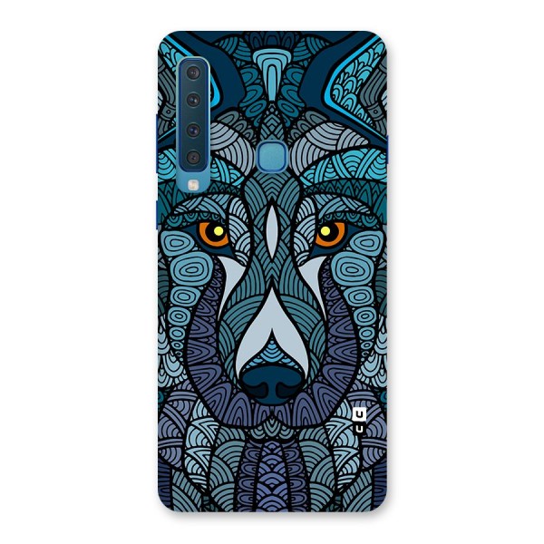 Ethnic Wolf Art Illustration Back Case for Galaxy A9 (2018)