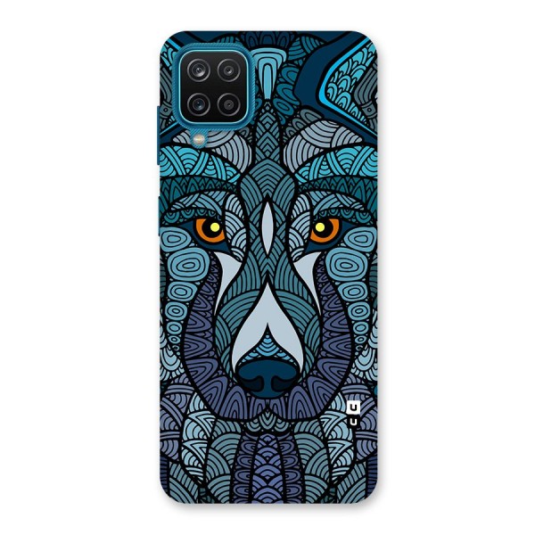 Ethnic Wolf Art Illustration Back Case for Galaxy F12