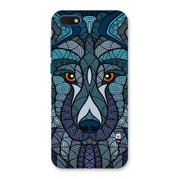 Ethnic Wolf Art Illustration Back Case for Honor 7s