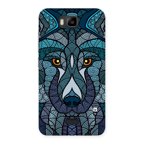 Ethnic Wolf Art Illustration Back Case for Honor Bee