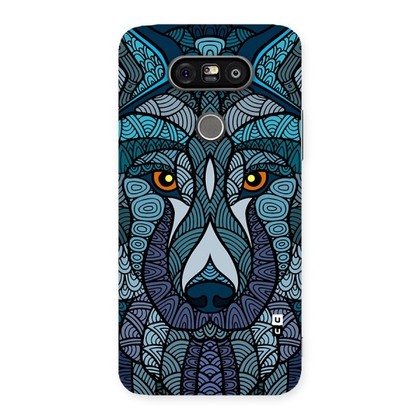 Ethnic Wolf Art Illustration Back Case for LG G5