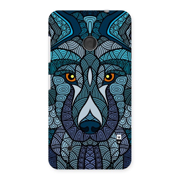 Ethnic Wolf Art Illustration Back Case for Lumia 530