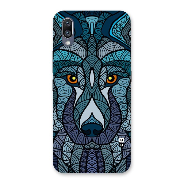 Ethnic Wolf Art Illustration Back Case for Vivo NEX