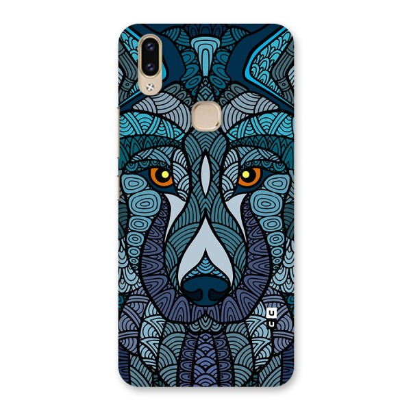 Ethnic Wolf Art Illustration Back Case for Vivo V9