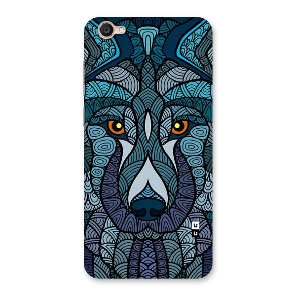 Ethnic Wolf Art Illustration Back Case for Vivo Y55