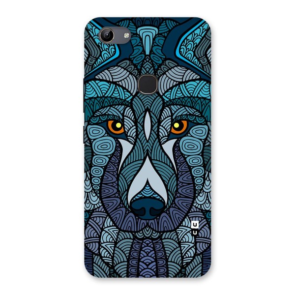 Ethnic Wolf Art Illustration Back Case for Vivo Y81