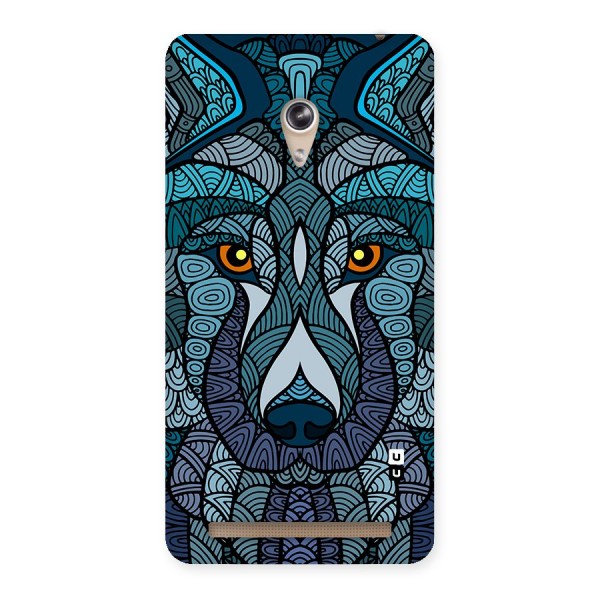 Ethnic Wolf Art Illustration Back Case for Zenfone 6