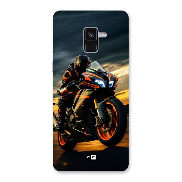 Evening Highway Back Case for Galaxy A8 Plus