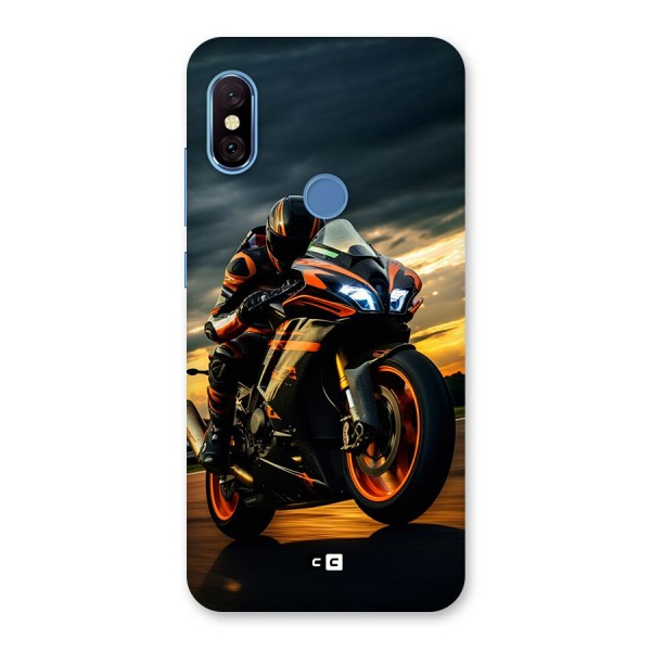 Evening Highway Back Case for Redmi Note 6 Pro