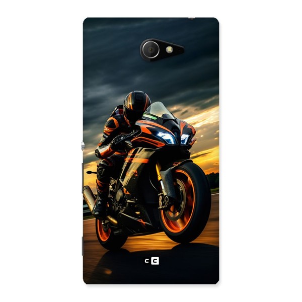 Evening Highway Back Case for Xperia M2