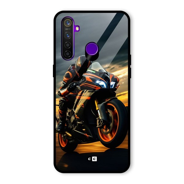 Evening Highway Glass Back Case for Realme 5 Pro