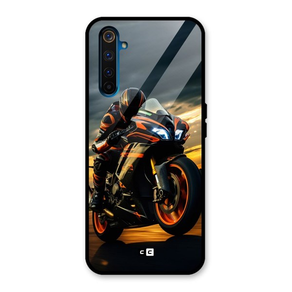 Evening Highway Glass Back Case for Realme 6 Pro