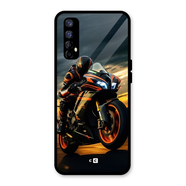 Evening Highway Glass Back Case for Realme 7